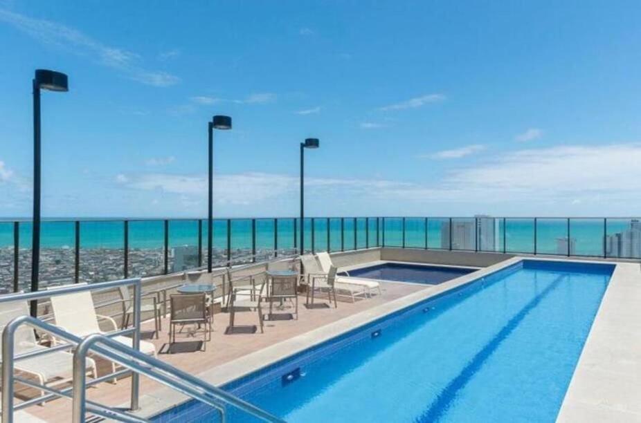 Flat Ao Lado Do Rio Mar No Edf Beach Class Excelsior Por Yolo Recife Luaran gambar